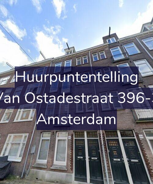 Foto gevel Huurpuntentelling voor Van Ostadestraat 396-3, Amsterdam