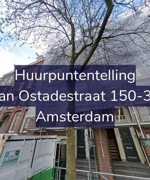Foto gevel Huurpuntentelling voor Van Ostadestraat 150-3V, Amsterdam