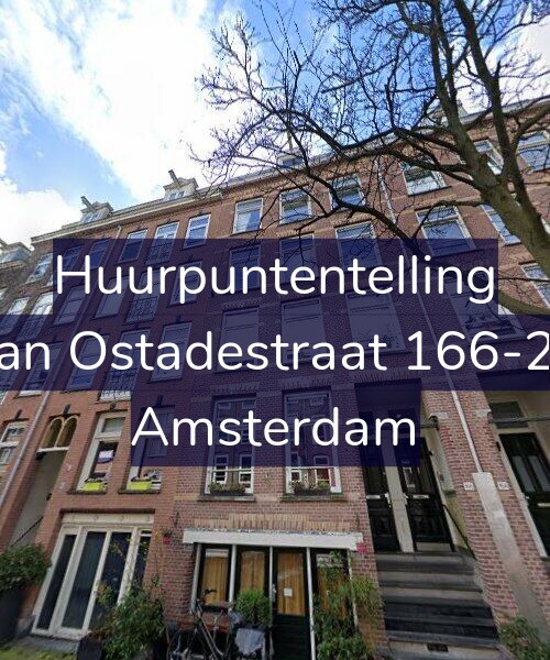 Foto gevel Huurpuntentelling voor Van Ostadestraat 166-2V, Amsterdam