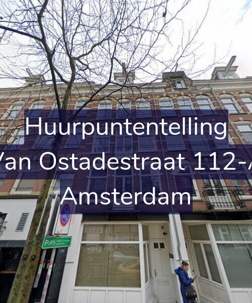 Foto gevel Huurpuntentelling voor Van Ostadestraat 112-A, Amsterdam