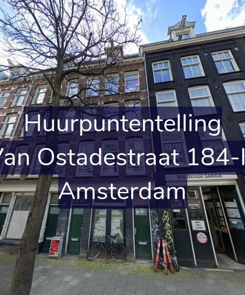 Foto gevel Huurpuntentelling voor Van Ostadestraat 184-H, Amsterdam