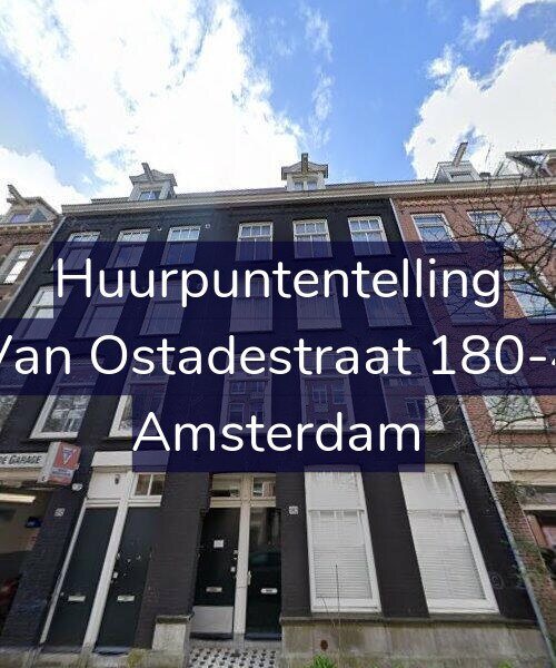 Foto gevel Huurpuntentelling voor Van Ostadestraat 180-4, Amsterdam