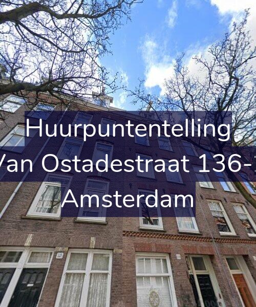 Foto gevel Huurpuntentelling voor Van Ostadestraat 136-2, Amsterdam