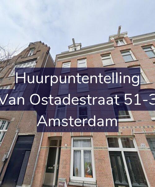 Foto gevel Huurpuntentelling voor Van Ostadestraat 51-3, Amsterdam