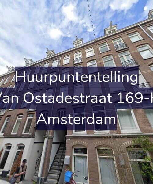 Foto gevel Huurpuntentelling voor Van Ostadestraat 169-H, Amsterdam