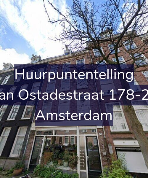 Foto gevel Huurpuntentelling voor Van Ostadestraat 178-2A, Amsterdam
