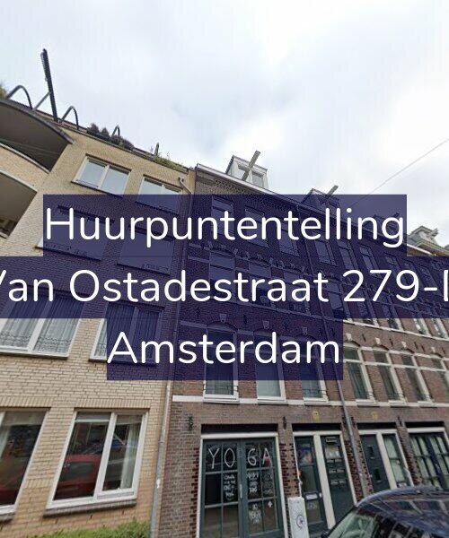 Foto gevel Huurpuntentelling voor Van Ostadestraat 279-D, Amsterdam