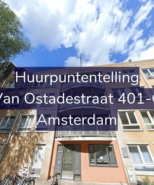 Foto gevel Huurpuntentelling voor Van Ostadestraat 401-C, Amsterdam