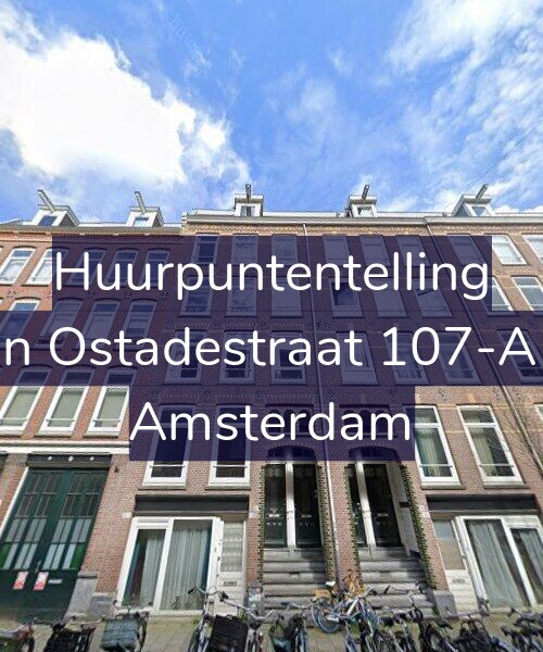 Foto gevel Huurpuntentelling voor Van Ostadestraat 107-A1A, Amsterdam