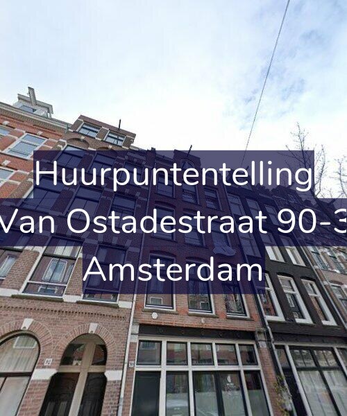 Foto gevel Huurpuntentelling voor Van Ostadestraat 90-3, Amsterdam