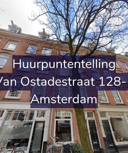 Foto gevel Huurpuntentelling voor Van Ostadestraat 128-1, Amsterdam