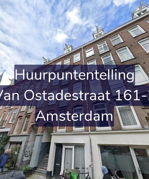 Foto gevel Huurpuntentelling voor Van Ostadestraat 161-2, Amsterdam