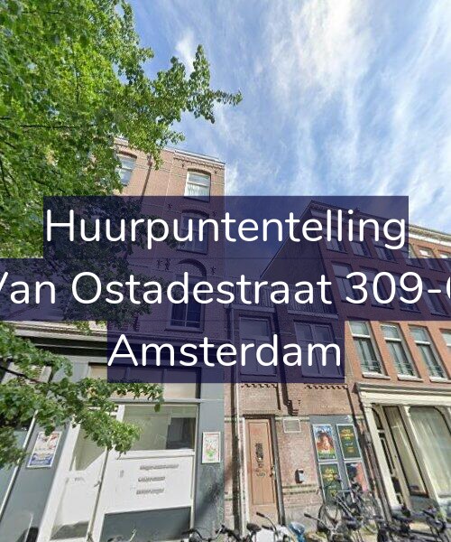 Foto gevel Huurpuntentelling voor Van Ostadestraat 309-C, Amsterdam