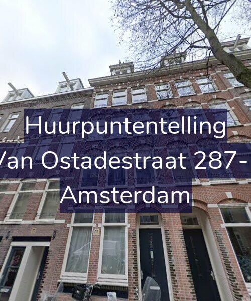 Foto gevel Huurpuntentelling voor Van Ostadestraat 287-F, Amsterdam