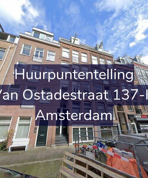 Foto gevel Huurpuntentelling voor Van Ostadestraat 137-H, Amsterdam