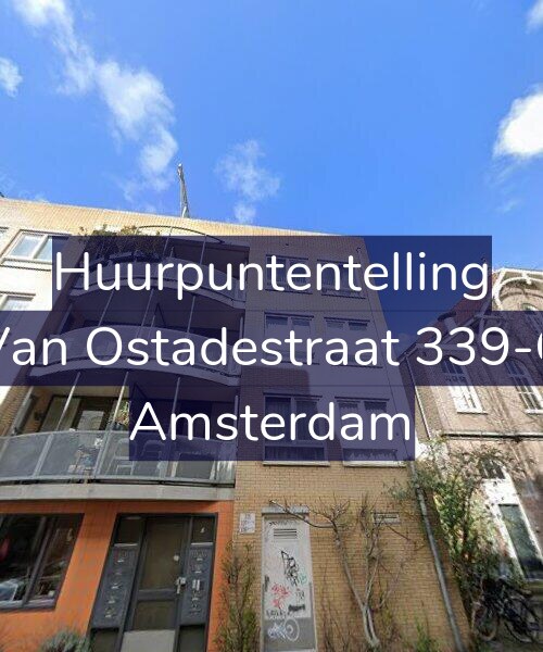 Foto gevel Huurpuntentelling voor Van Ostadestraat 339-C, Amsterdam