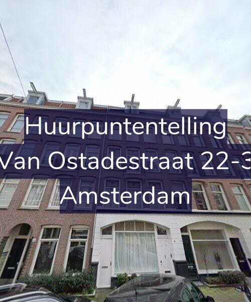 Foto gevel Huurpuntentelling voor Van Ostadestraat 22-3, Amsterdam