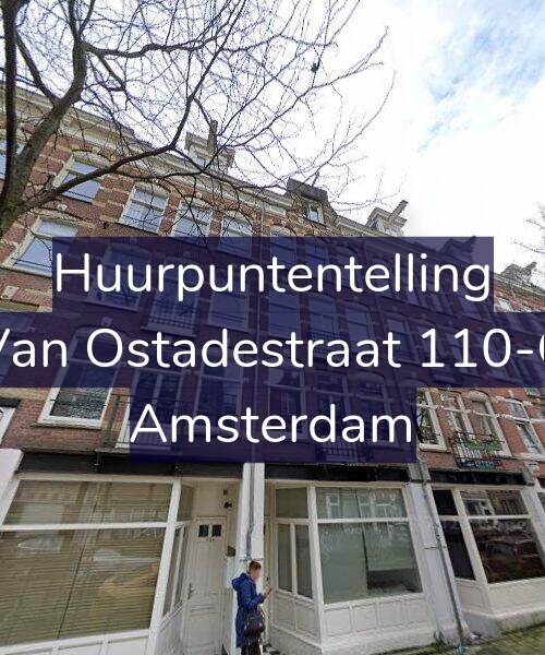 Foto gevel Huurpuntentelling voor Van Ostadestraat 110-C, Amsterdam