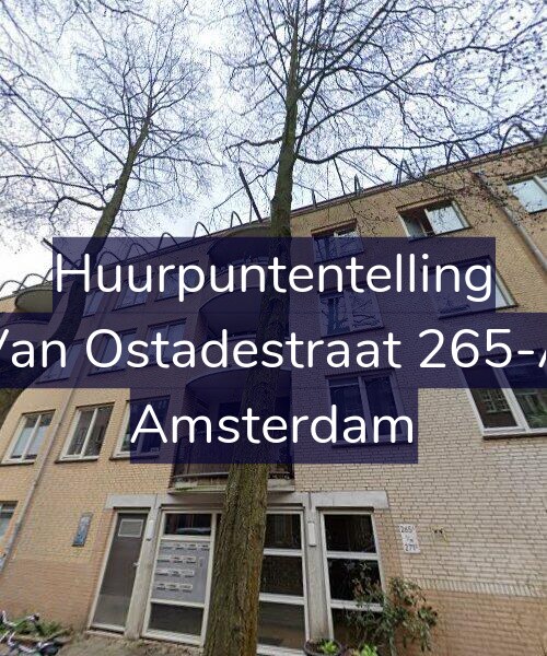 Foto gevel Huurpuntentelling voor Van Ostadestraat 265-A, Amsterdam