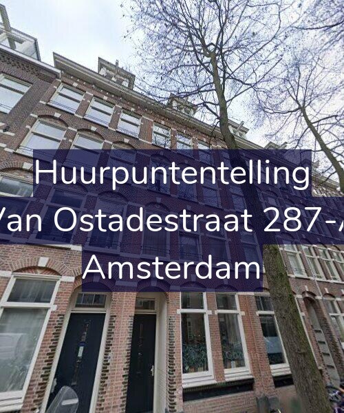 Foto gevel Huurpuntentelling voor Van Ostadestraat 287-A, Amsterdam