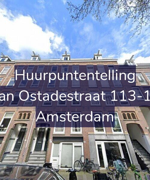 Foto gevel Huurpuntentelling voor Van Ostadestraat 113-1A, Amsterdam