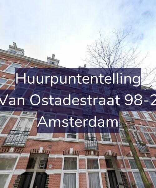 Foto gevel Huurpuntentelling voor Van Ostadestraat 98-2, Amsterdam
