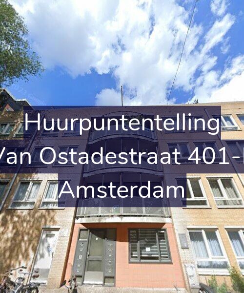 Foto gevel Huurpuntentelling voor Van Ostadestraat 401-E, Amsterdam