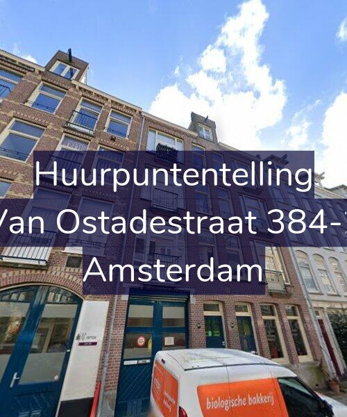 Foto gevel Huurpuntentelling voor Van Ostadestraat 384-2, Amsterdam