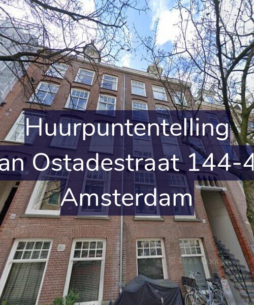 Foto gevel Huurpuntentelling voor Van Ostadestraat 144-4B, Amsterdam