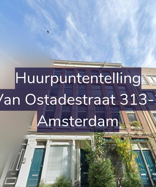 Foto gevel Huurpuntentelling voor Van Ostadestraat 313-2, Amsterdam