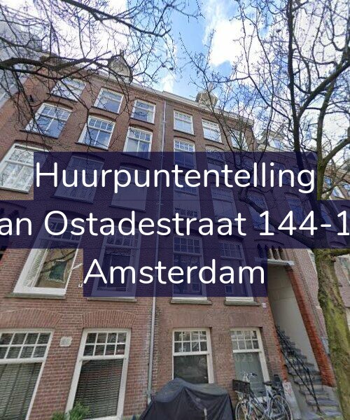 Foto gevel Huurpuntentelling voor Van Ostadestraat 144-1V, Amsterdam