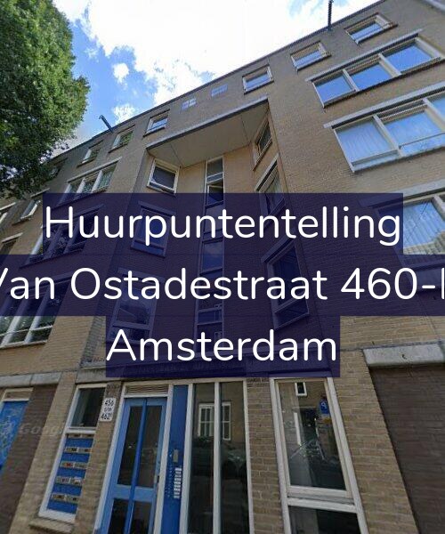 Foto gevel Huurpuntentelling voor Van Ostadestraat 460-B, Amsterdam