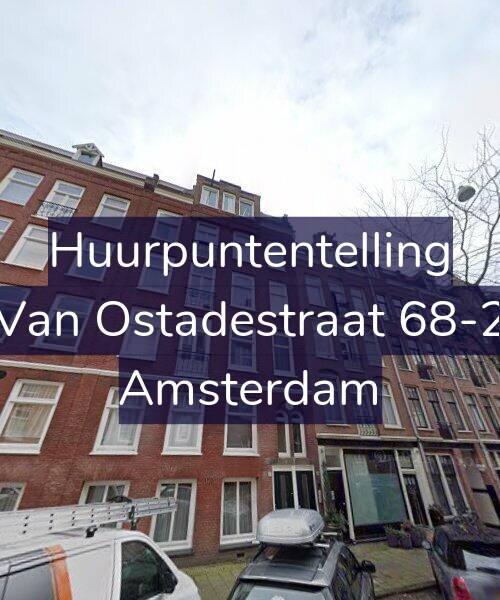 Foto gevel Huurpuntentelling voor Van Ostadestraat 68-2, Amsterdam