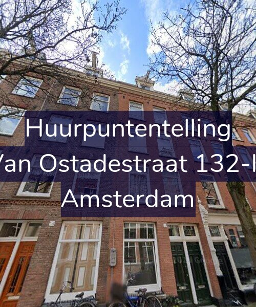 Foto gevel Huurpuntentelling voor Van Ostadestraat 132-H, Amsterdam