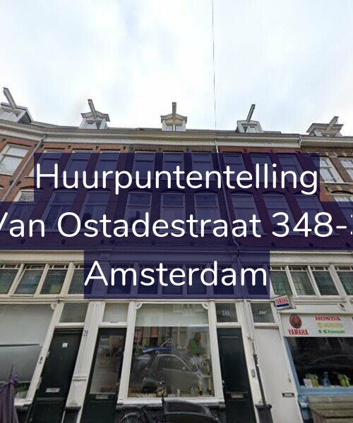 Foto gevel Huurpuntentelling voor Van Ostadestraat 348-3, Amsterdam