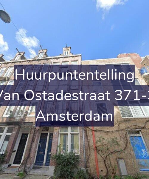 Foto gevel Huurpuntentelling voor Van Ostadestraat 371-3, Amsterdam