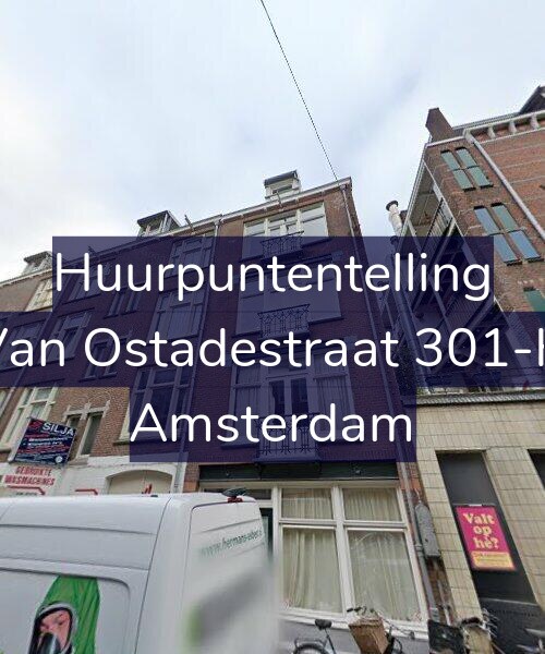 Foto gevel Huurpuntentelling voor Van Ostadestraat 301-H, Amsterdam
