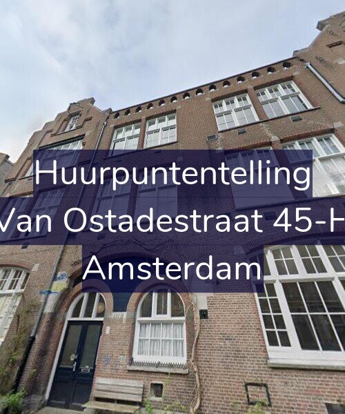 Foto gevel Huurpuntentelling voor Van Ostadestraat 45-H, Amsterdam