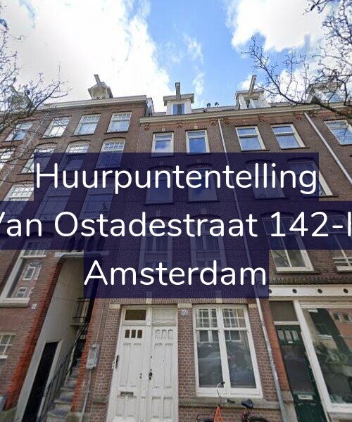 Foto gevel Huurpuntentelling voor Van Ostadestraat 142-H, Amsterdam