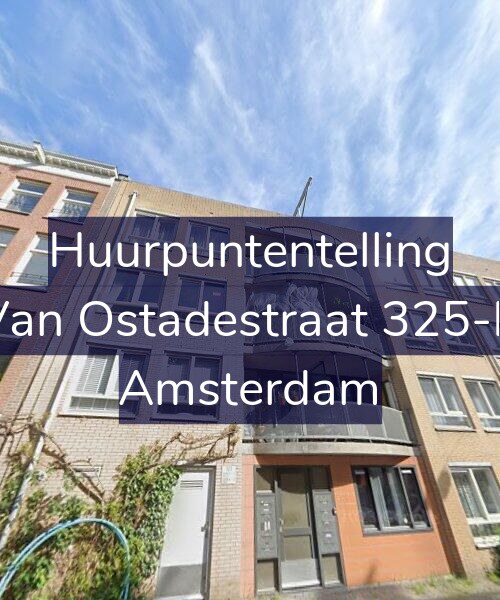 Foto gevel Huurpuntentelling voor Van Ostadestraat 325-B, Amsterdam