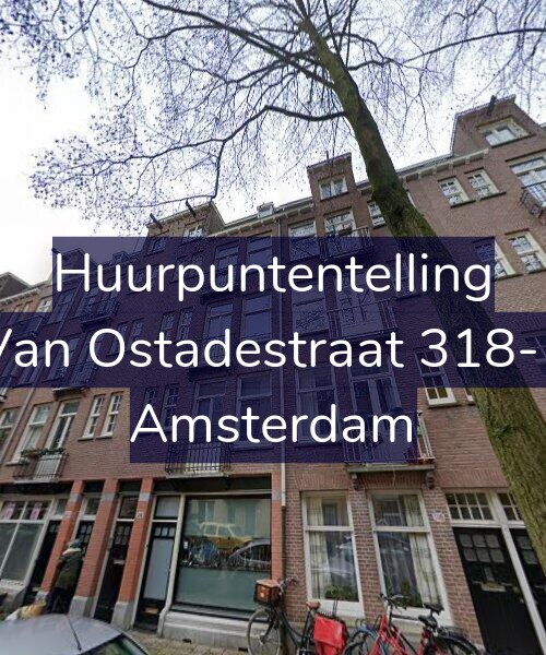 Foto gevel Huurpuntentelling voor Van Ostadestraat 318-1, Amsterdam
