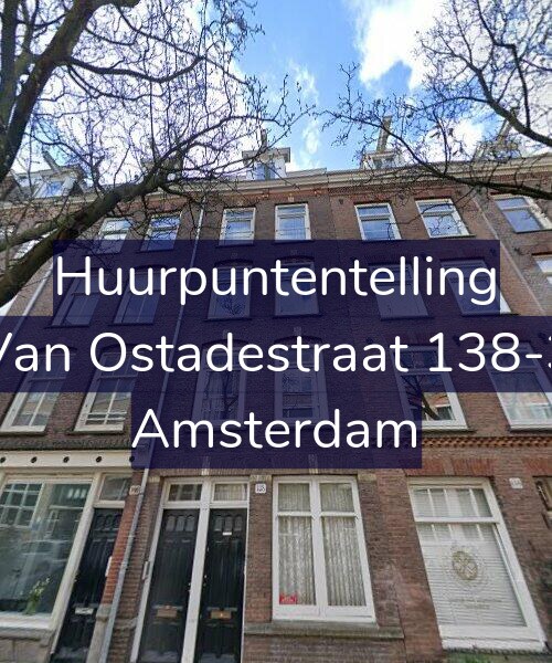 Foto gevel Huurpuntentelling voor Van Ostadestraat 138-3, Amsterdam