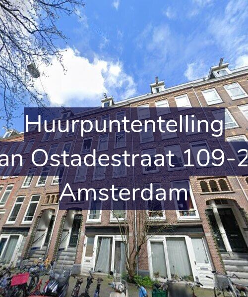 Foto gevel Huurpuntentelling voor Van Ostadestraat 109-2V, Amsterdam