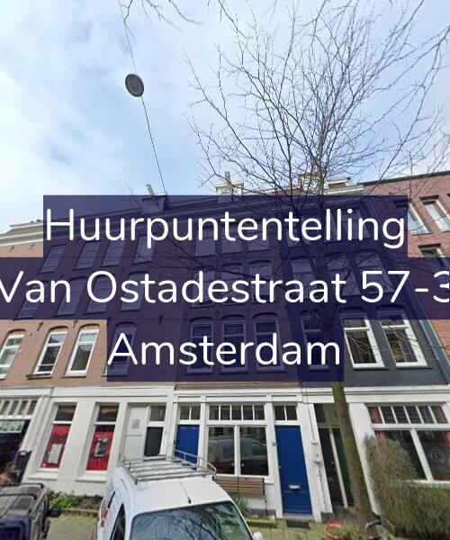 Foto gevel Huurpuntentelling voor Van Ostadestraat 57-3, Amsterdam