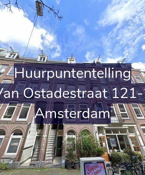 Foto gevel Huurpuntentelling voor Van Ostadestraat 121-2, Amsterdam