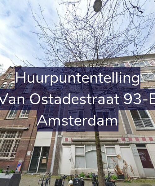 Foto gevel Huurpuntentelling voor Van Ostadestraat 93-E, Amsterdam