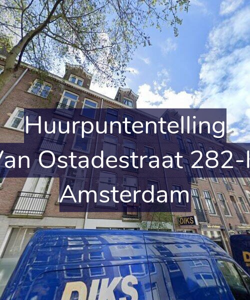 Foto gevel Huurpuntentelling voor Van Ostadestraat 282-H, Amsterdam
