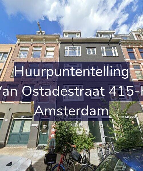 Foto gevel Huurpuntentelling voor Van Ostadestraat 415-H, Amsterdam