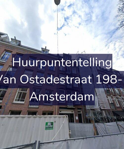 Foto gevel Huurpuntentelling voor Van Ostadestraat 198-1, Amsterdam