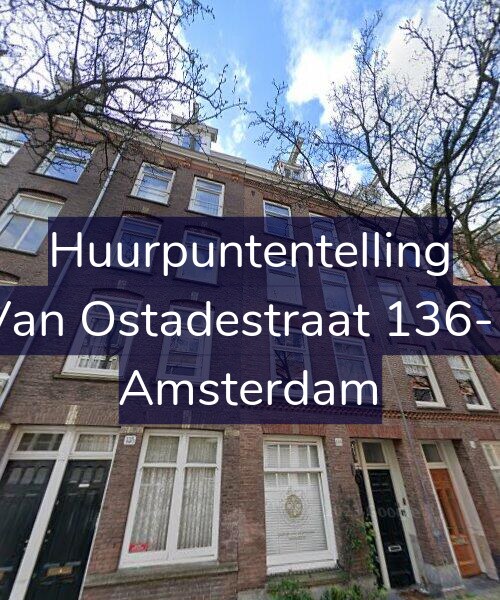 Foto gevel Huurpuntentelling voor Van Ostadestraat 136-1, Amsterdam